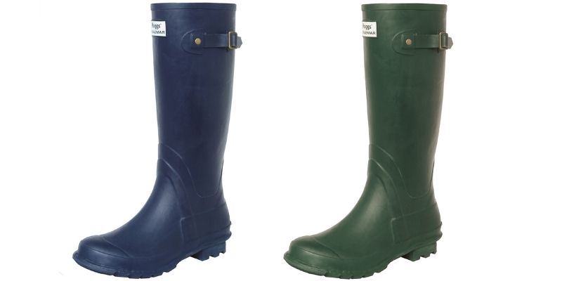Hoggs Breamar Boots available in Blue and Green