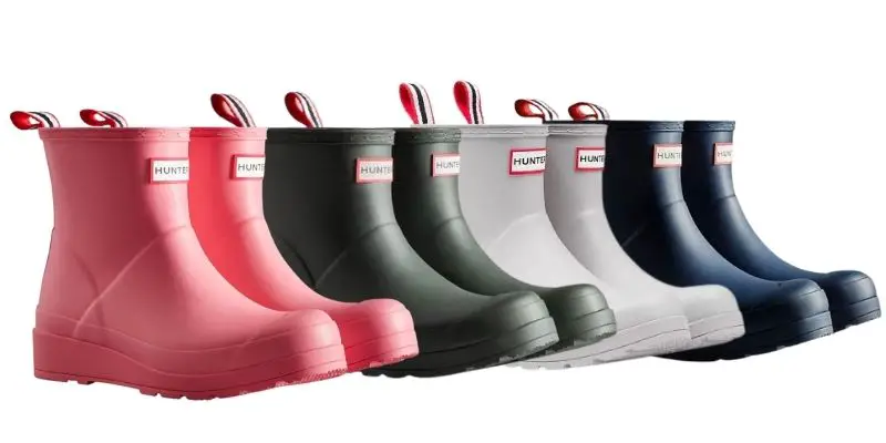 Hunter Play boots are available in a range of colours
