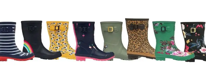 Joules Molly Welly Different Designs