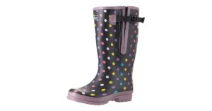 Jileon extra wide rubber boots