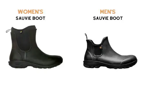 Men's v women's bogs sauvie boots