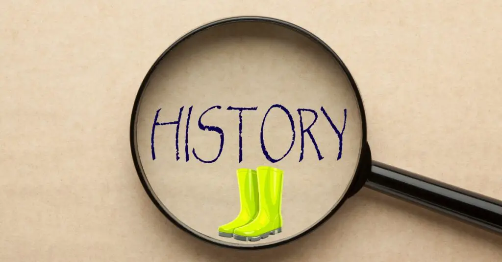 History of wellington boots