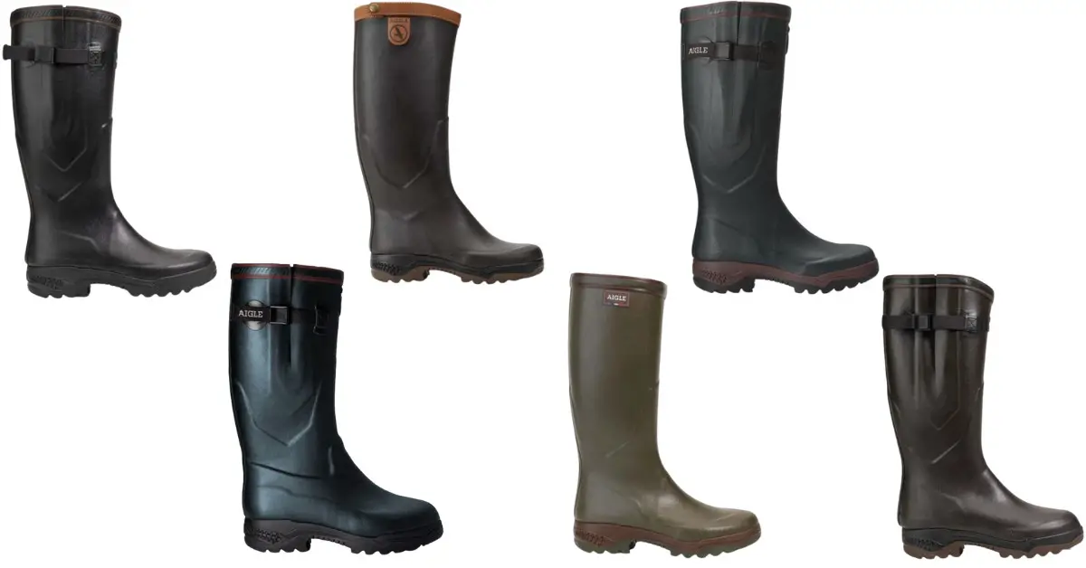 Aigle Parcours 2 boots differences