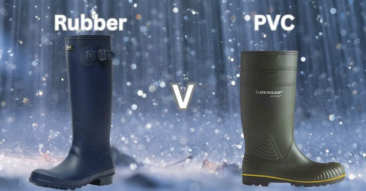 Comparing Rubber And PVC Rain Boots - Wellieboots