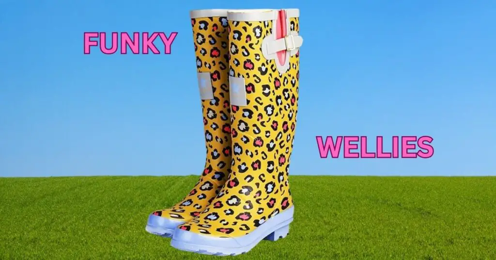 Womens Funky Wellies