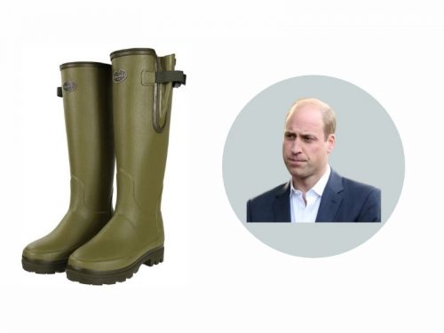 Prince William Wears Wellington Boots